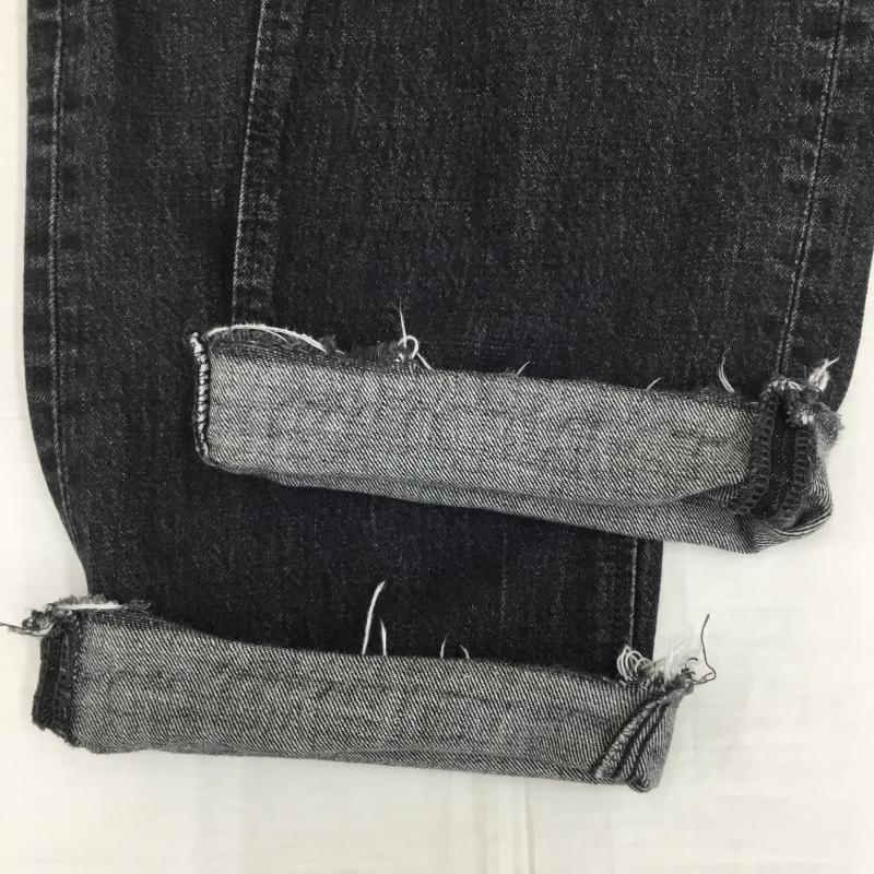 ビッグジョン Big John パンツ デニム、ジーンズ 29インチ 無地 黒 / ブラック /  レディース USED 古着 中古 10139660