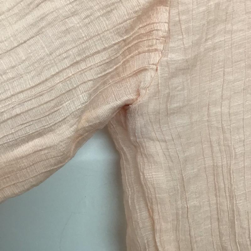 ローリーズファーム LOWRYS FARM シャツ、ブラウス 長袖 長袖シャツ 無地シャツ ノーカラーシャツ 2 無地 桃 / ピンク /  レディース USED 古着 中古 10142697