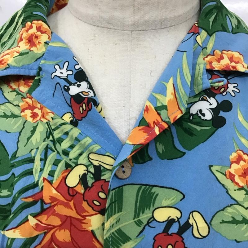 ディズニー Disney シャツ、ブラウス 半袖 半袖シャツ カラーシャツ 半袖カットソー アロハシャツ M プリント マルチカラー / マルチカラー /  メンズ USED 古着 中古 10123988