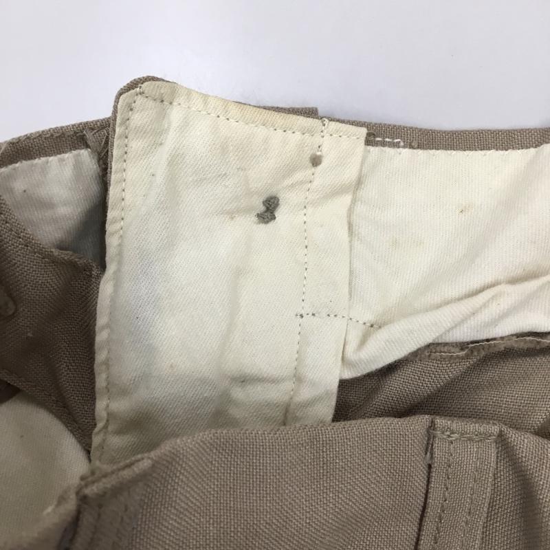 ミリタリー ミリタリー パンツ ワークパンツ、ペインターパンツ ミリタリーパンツ ワイドパンツ ストレートパンツ 60s トロピカルトラウザー us.army 30インチ 無地 ベージュ / ベージュ /  メンズ USED 古着 中古 10119419