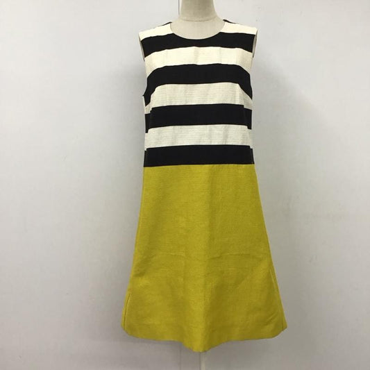 マックスマーラ MaxMara ワンピース ひざ丈スカート ノースリーブワンピース ひざ丈ワンピース タイトワンピース 36 無地 マルチカラー / マルチカラー /  レディース USED 古着 中古 10122453