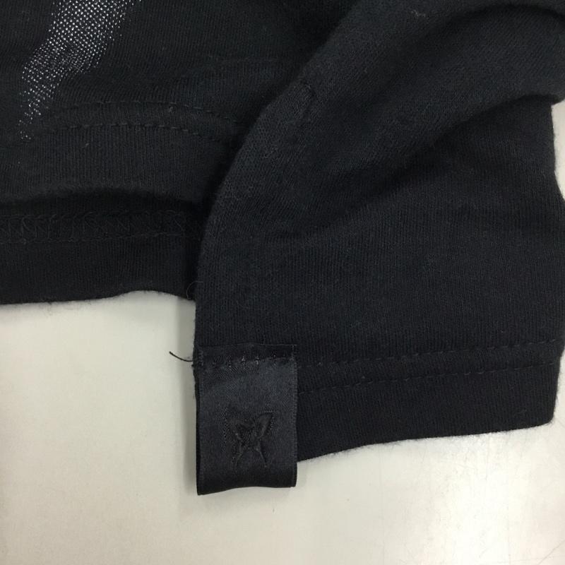 キリュウキリュウ kiryuyrik Tシャツ 半袖 半袖カットソー プリントTシャツ Vネックカットソー S プリント 黒 / ブラック /  メンズ USED 古着 中古 10120703