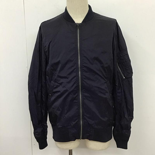 アルファインダストリー Alpha Industries ジャケット、上着 ジャンパー、ブルゾン ジップアップジャケット ジャンパー アウター ナイロンジャケット XL 無地 紺 / ネイビー /  メンズ USED 古着 中古 10111661