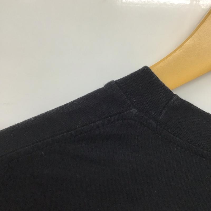 ステューシー STUSSY Tシャツ 半袖 半袖カットソー プリントTシャツ クルーネックカットソー L ロゴ、文字 黒 / ブラック /  メンズ USED 古着 中古 10132263