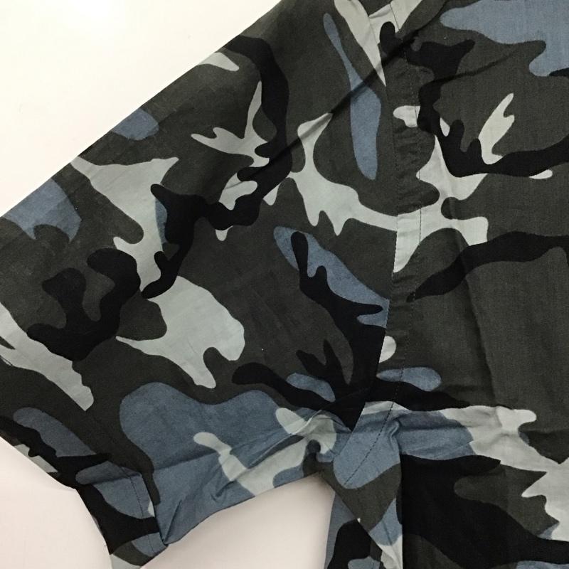 ビューティアンドユースユナイテッドアローズ BEAUTY&YOUTH UNITED ARROWS シャツ、ブラウス 半袖 1216-218-2044 コットン 胸ポケット タグ付き XS カモフラージュ柄・迷彩 マルチカラー / マルチカラー /  メンズ USED 古着 中古 10139613