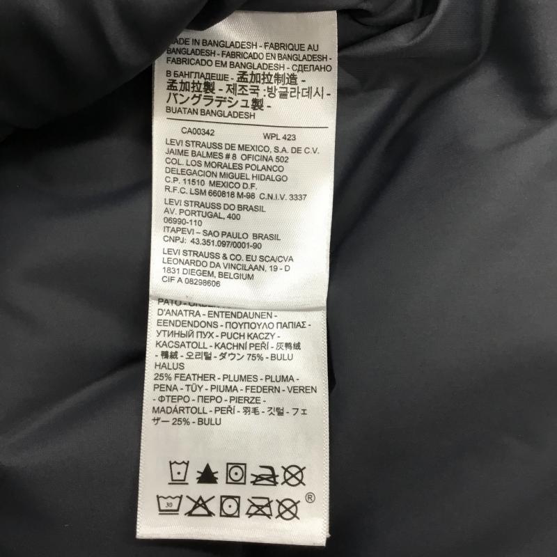 リーバイス Levi s ジャケット、上着 ダウンジャケット M 無地 灰 / グレー /  メンズ USED 古着 中古 10137904