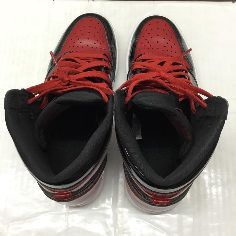 ナイキ NIKE スニーカー スニーカー 555088-063 AIR JORDAN 1 RETRO HIGH OG 27.5cm 27.5cm ロゴ、文字 黒 / ブラック / X 赤 / レッド /  メンズ USED 古着 中古 10121846