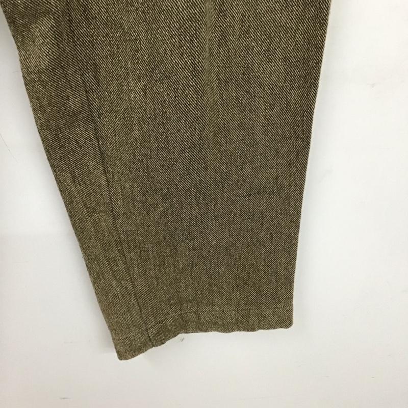 ダブルアールエル ラルフローレン RRL RALPH LAUREN パンツ スラックス スラックスパンツ ワイドパンツ カジュアルパンツ 90s 無地 茶 / ブラウン /  メンズ USED 古着 中古 10117665