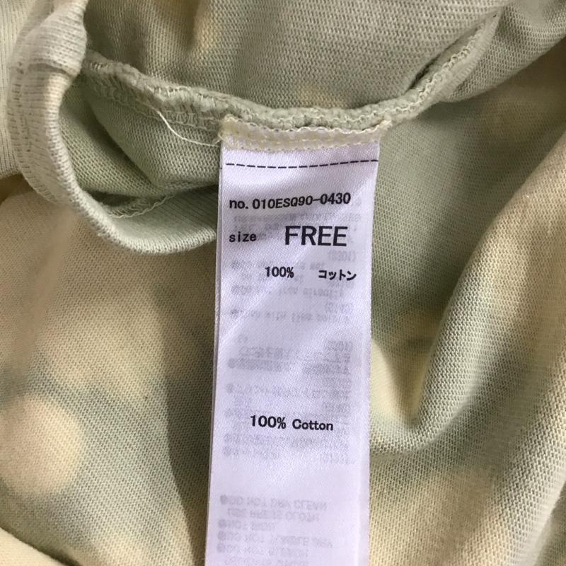 マウジー MOUSSY トレーナー 長袖 010esq90-0430 BLEACH LS Tシャツ ロングスリーブカットソー プリントTシャツ FREE プリント マルチカラー / マルチカラー /  メンズ USED 古着 中古 10118237