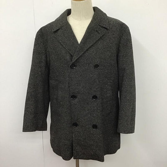 ザラメン ZARA MAN ジャケット、上着 ジャケット、ブレザー カジュアルダブルジャケット アウター カジュアルコート XXL 総柄 黒 / ブラック / X 白 / ホワイト /  メンズ USED 古着 中古 10109266
