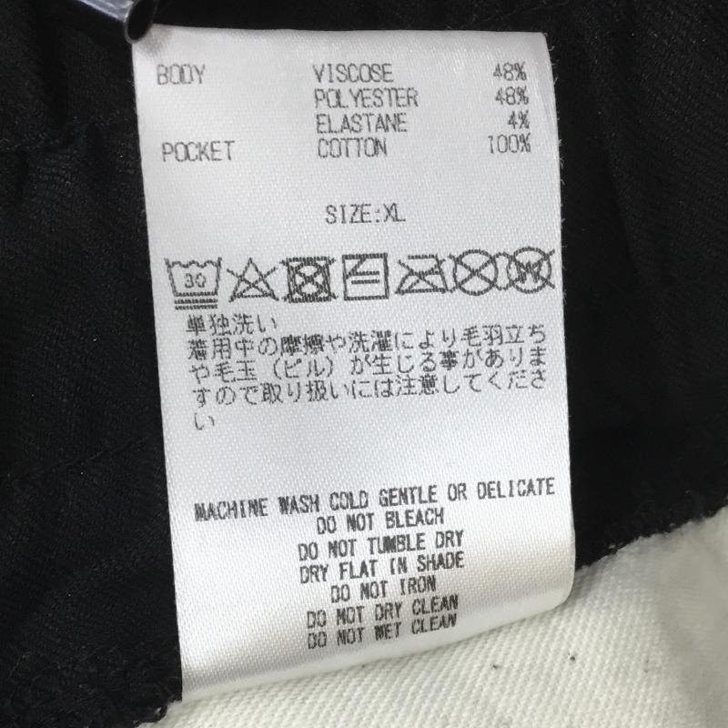 ゴッドセレクショントリプルエックス GOD SELECTION XXX ボトムス ボトムス イージーパンツ XL 無地 黒 / ブラック /  メンズ USED 古着 中古 10106153
