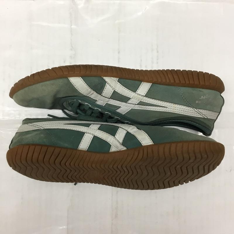 オニツカタイガー ONITSUKA TIGER スニーカー スニーカー 1183A085 ツナヒキ 27cm 27.0cm ロゴ、文字 薄緑 / ライトグリーン / X 白 / ホワイト /  メンズ USED 古着 中古 10107566