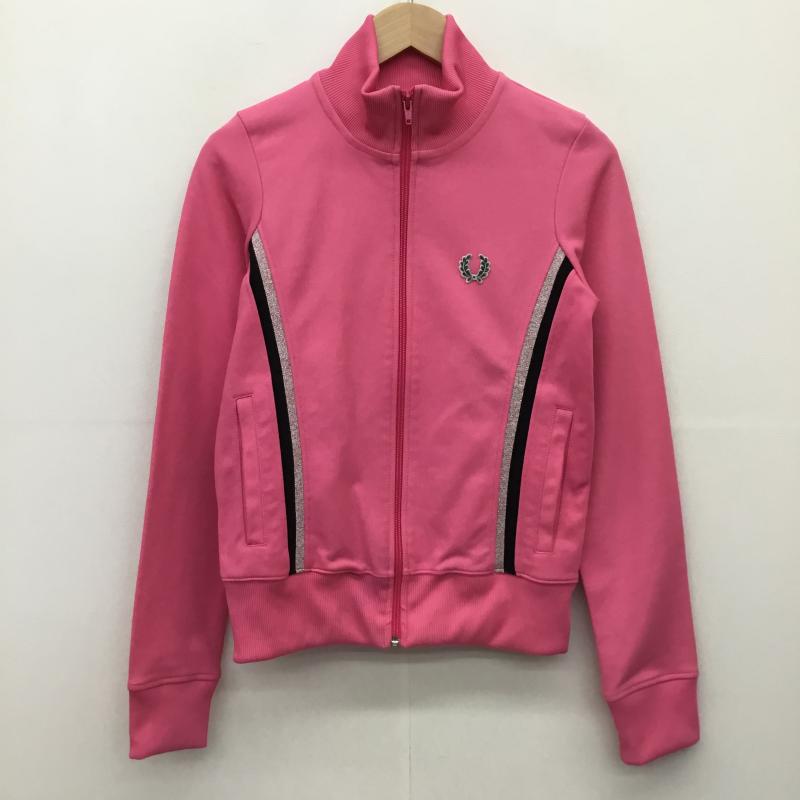 フレッドペリー FRED PERRY ジャケット、上着 ジャケット、ブレザー トラックジャケット 38 ロゴ、文字 桃 / ピンク /  レディース USED 古着 中古 10142556