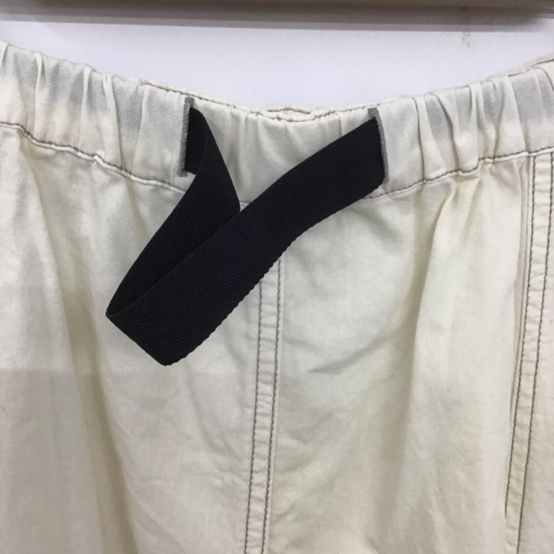 ニコアンド niko and... スカート ロングスカート L 無地 白 / ホワイト /  レディース USED 古着 中古 10140408