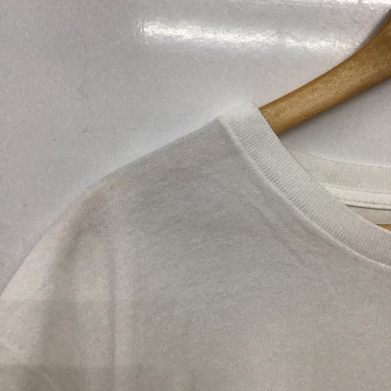 グラニフ graniph Tシャツ 半袖 半袖カットソー プリントTシャツ クルーネックカットソー ワンピース XXL プリント 白 / ホワイト /  メンズ USED 古着 中古 10150926