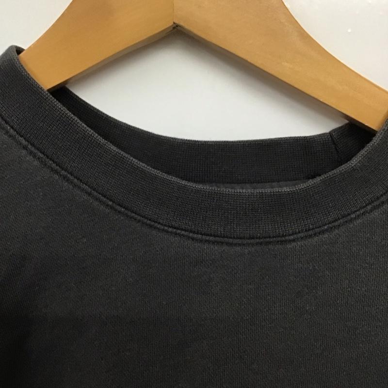 ナイキ NIKE トレーナー 長袖 hf5535-070 長袖トレーナー スウェット クルーネック プルオーバー L ロゴ、文字 ダークグレー / ダークグレー /  メンズ USED 古着 中古 10148724