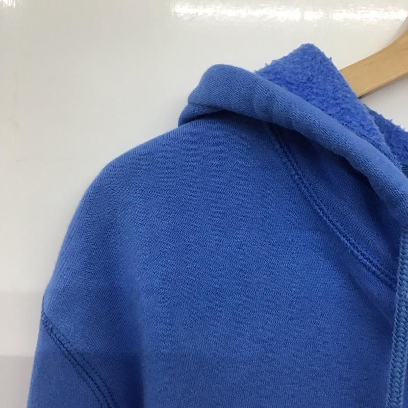 ギャップ GAP パーカー 長袖 ジップアップパーカー 長袖パーカー カジュアルジャケット S ロゴ、文字 青 / ブルー /  メンズ USED 古着 中古 10141452