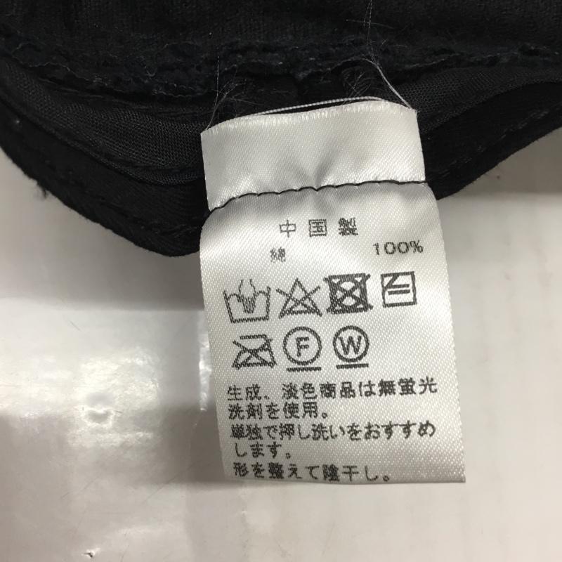 マンハッタンポーテージ Manhattan Portage 帽子 ハット MP086-21A00 コーデュロイ バケットハット 58cm ロゴ、文字 黒 / ブラック /  メンズ USED 古着 中古 10118683