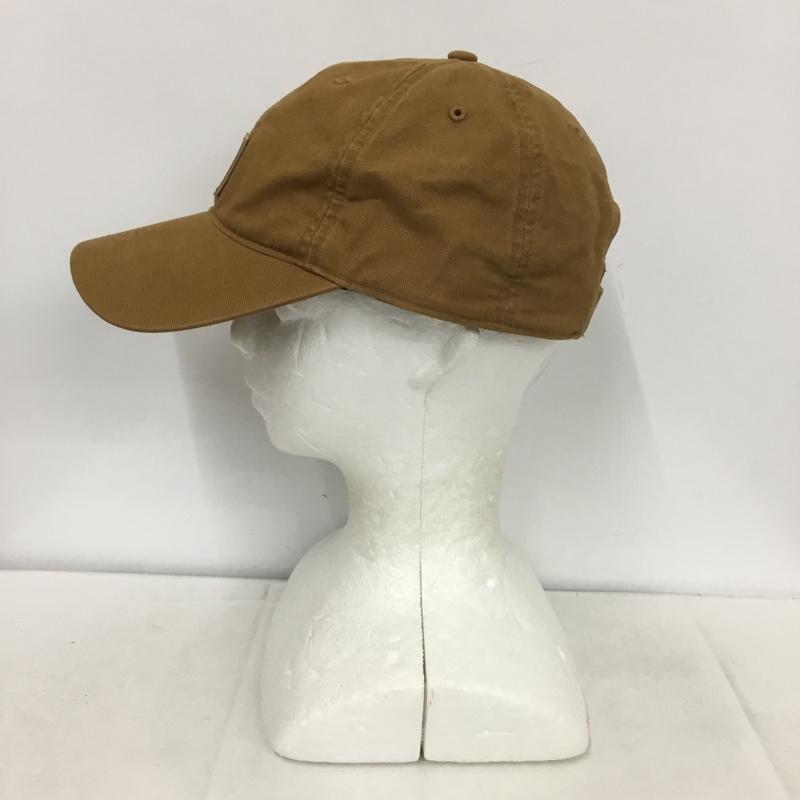 カーハート Carhartt 帽子 キャップ 100289 211 CANVAS CAP ロゴ、文字 茶 / ブラウン /  メンズ USED 古着 中古 10149467