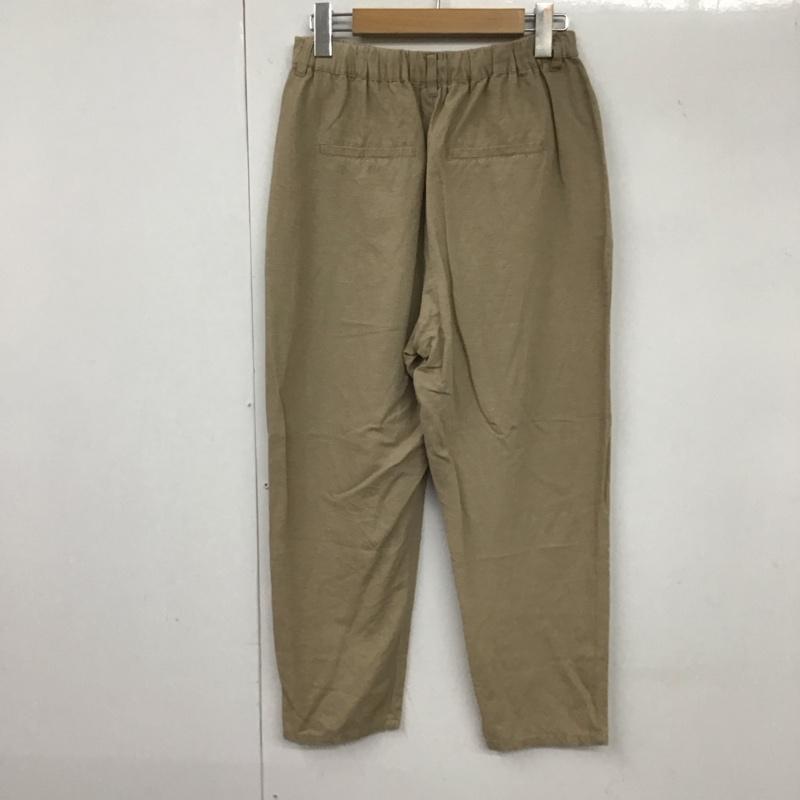 スタディオクリップ studio CLIP パンツ スラックス テーパードパンツ S 無地 ベージュ / ベージュ /  レディース USED 古着 中古 10131921