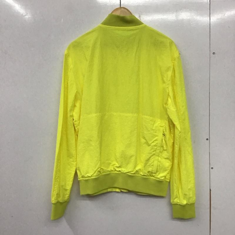 ザラ ZARA ジャケット、上着 ジャンパー、ブルゾン ジップアップジャケット ナイロンジャケット アウター S 無地 黄 / イエロー /  メンズ USED 古着 中古 10138544