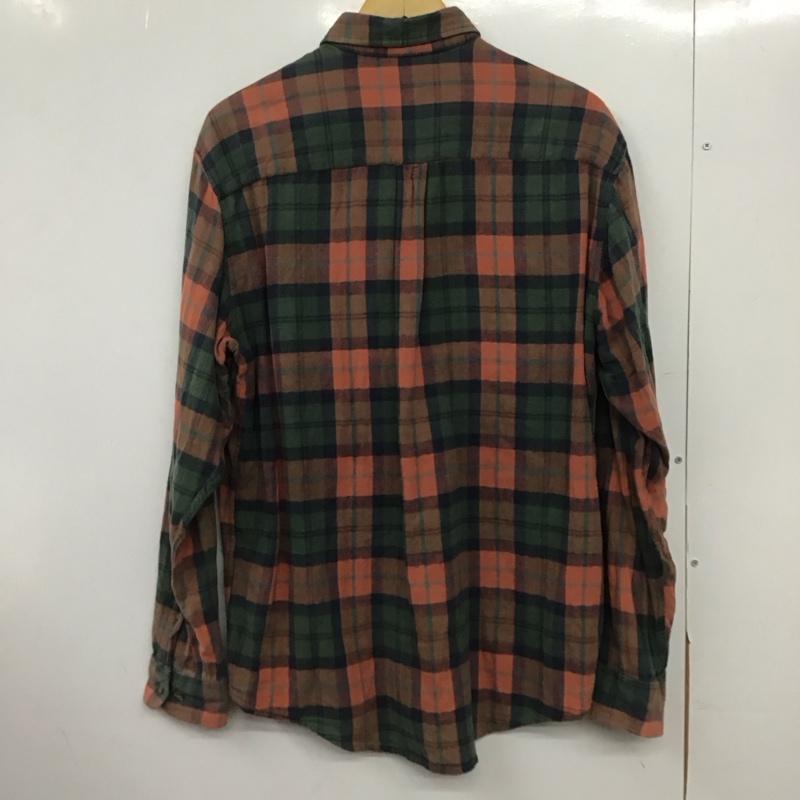 古着 USED シャツ、ブラウス 長袖 長袖シャツ チェックシャツ カラーシャツ 古着 L チェック マルチカラー / マルチカラー /  メンズ USED 古着 中古 10146103