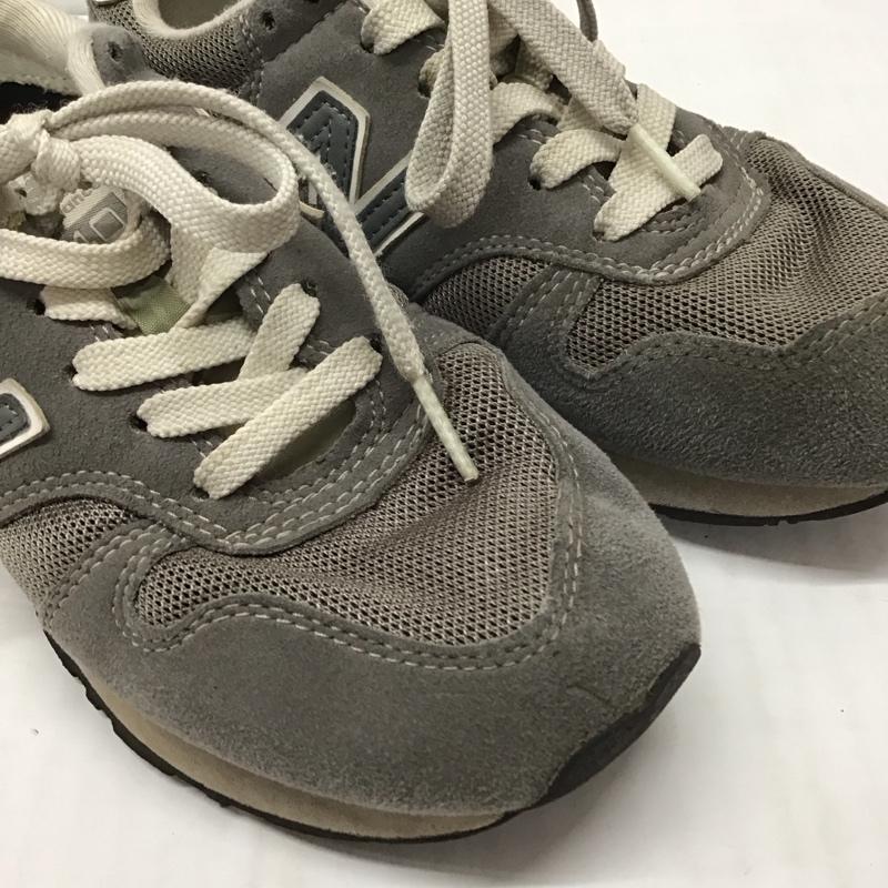 ニューバランス New Balance スニーカー スニーカー M340GY メッシュ 23.5cm 23.5cm ロゴ、文字 灰 / グレー /  レディース USED 古着 中古 10118784