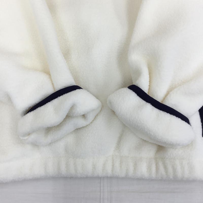 ギャップ GAP トレーナー 長袖 フリース　ハーフジップ XL 無地 白 / ホワイト /  メンズ USED 古着 中古 10138704
