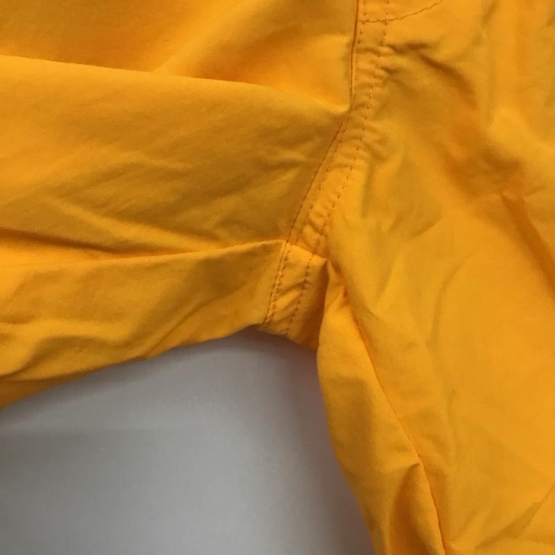 ザノースフェイス THE NORTH FACE パンツ ショートパンツ 110cm ロゴ、文字 X プリント 黄 / イエロー /  ボーイズ USED 古着 中古 10130365