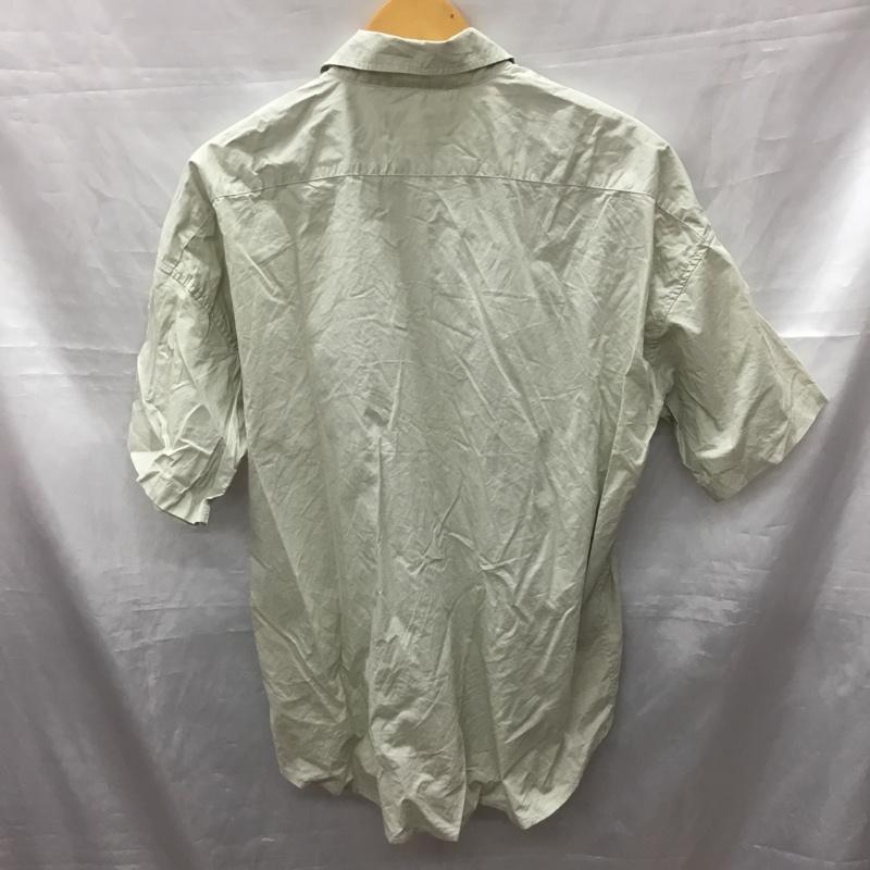 ユーエスポロアッスン U.S.POLO ASSN. シャツ、ブラウス 半袖 PL12703 ビッグシルエット オーバーサイズ S ワンポイント ベージュ / ベージュ /  メンズ USED 古着 中古 10117764