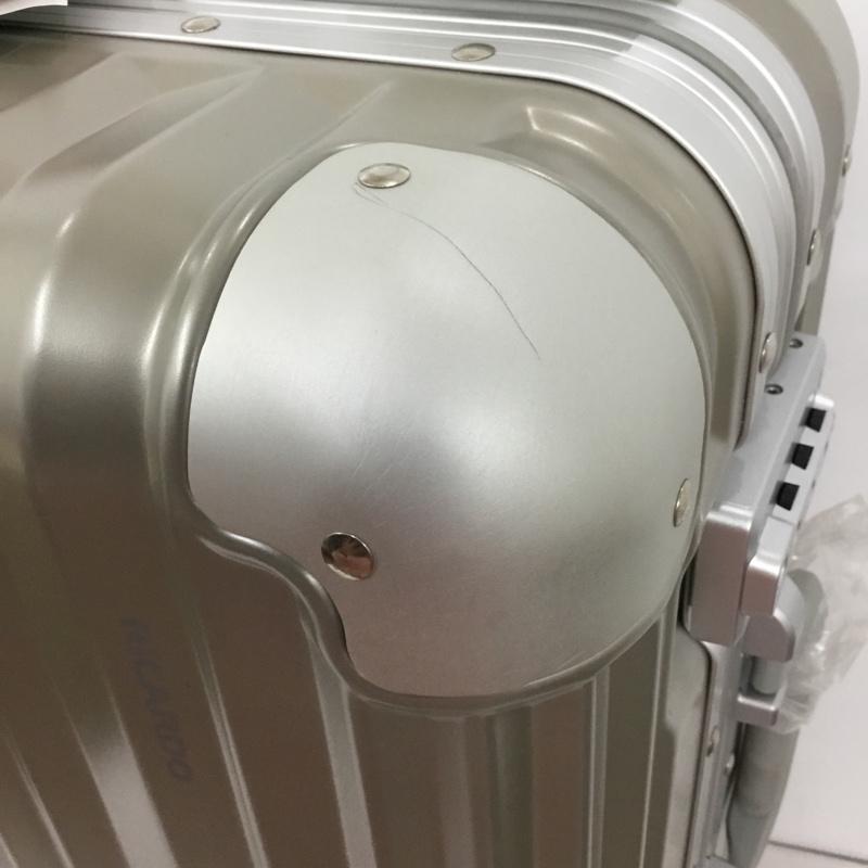 古着 USED スーツケース、トランク スーツケース、トランク RICARDO Aileron Vault 19インチ キャリーバッグ キャリーケース ロゴ、文字 灰 / グレー /  メンズ USED 古着 中古 10145231