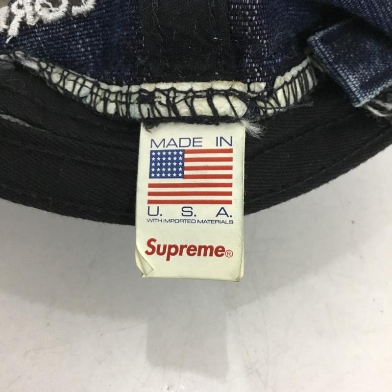 シュプリーム Supreme 帽子 キャップ Cordura Denim S Logo 6-Panel CAP Sロゴ 25SS ロゴ、文字 青 / ブルー /  メンズ USED 古着 中古 10144322