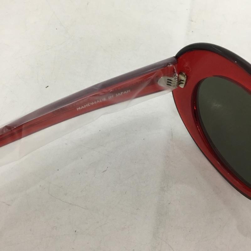 ASIWC ASIWC めがね・サングラス サングラス COCO DE KIMEL ケース付き ロゴ、文字 赤 / レッド / X 黒 / ブラック /  レディース USED 古着 中古 10145512