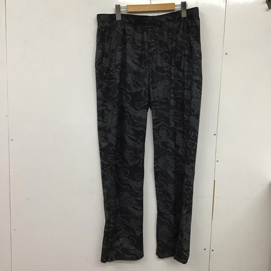ザノースフェイス THE NORTH FACE パンツ ワークパンツ、ペインターパンツ nf0a3cf2 スポーツウェア カジュアルパンツ ワイドパンツ L プリント 黒 / ブラック / X 灰 / グレー /  メンズ USED 古着 中古 10132916