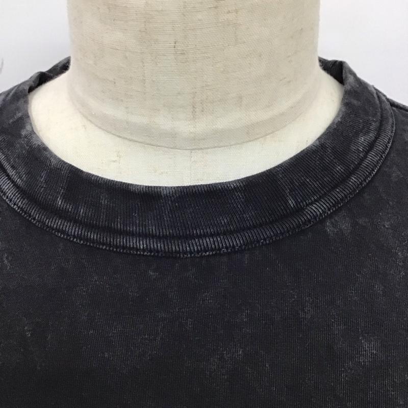 ゲス Guess Tシャツ 半袖 半袖カットソー プリントTシャツ クルーネックカットソー L ロゴ、文字 黒 / ブラック /  メンズ USED 古着 中古 10114656