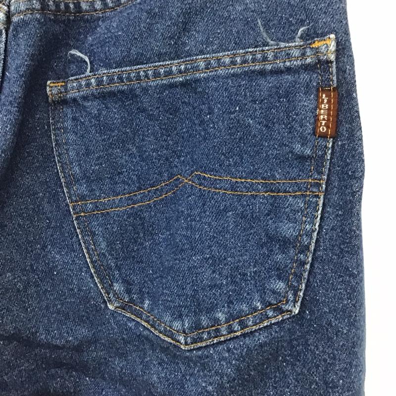 古着 USED パンツ デニム、ジーンズ デニムパンツ ワイドパンツ Gパン 31インチ 無地 インディゴ / インディゴ /  メンズ USED 古着 中古 10129229