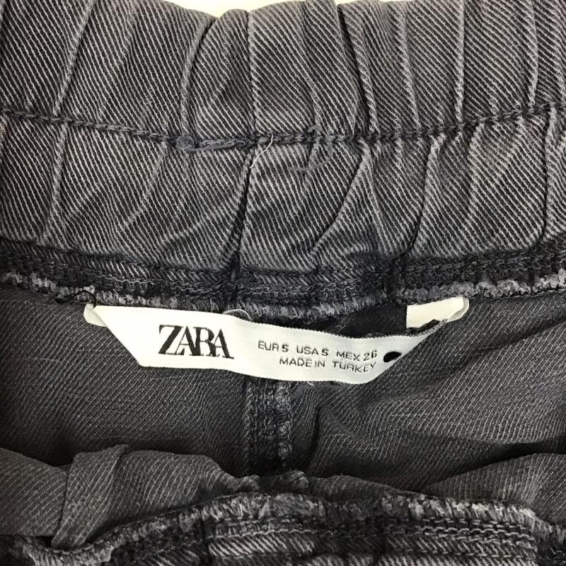 ザラ ZARA パンツ スラックス S 無地 チャコールグレー / チャコールグレー /  レディース USED 古着 中古 10123434