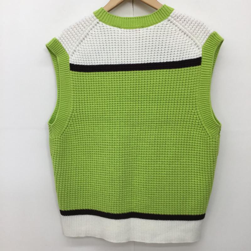 ユニクロ UNIQLO ベスト ベスト MARNI 4L  白 / ホワイト / X 緑 / グリーン /  レディース USED 古着 中古 10139896