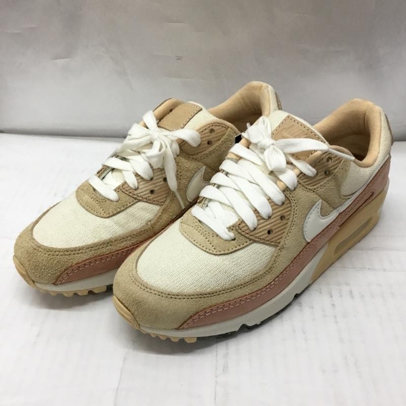 ナイキ NIKE スニーカー スニーカー CW6209-212 WMNS AIR MAX 90 28cm 28.0cm ロゴ、文字 ベージュ / ベージュ /  メンズ USED 古着 中古 10106525