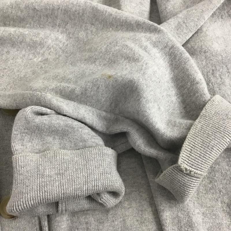 ポロラルフローレン POLO RALPH LAUREN カーディガン 長袖 長袖カーディガン 前ボタン ニットカーディガン L ロゴ、文字 灰 / グレー /  メンズ USED 古着 中古 10137824
