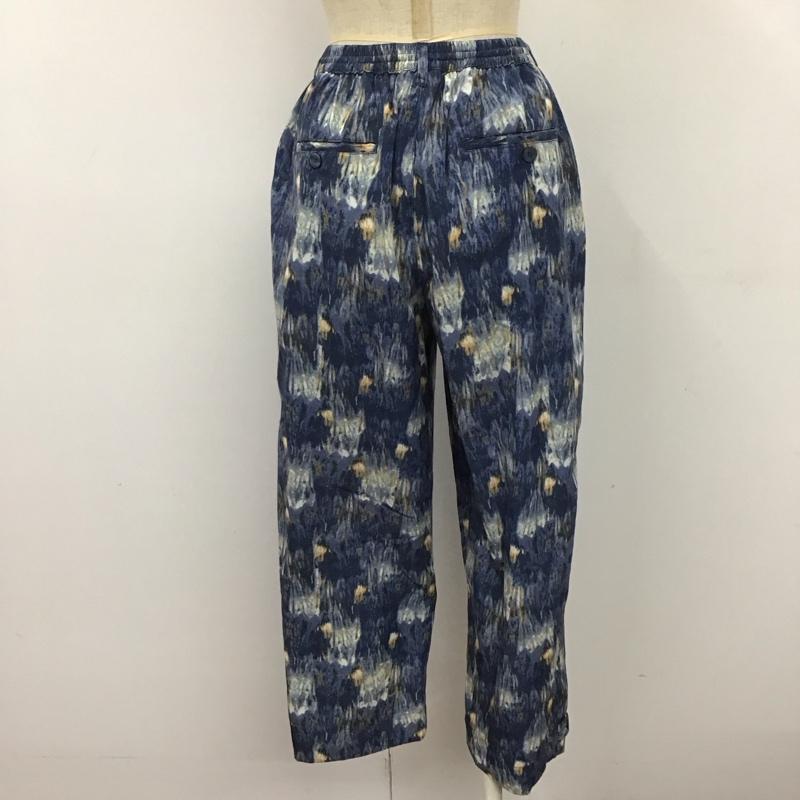 ニコアンド niko and... パンツ ワークパンツ、ペインターパンツ ワイドパンツ カジュアルパンツ ワークパンツ プリントパンツ 3 総柄 マルチカラー / マルチカラー /  レディース USED 古着 中古 10109238