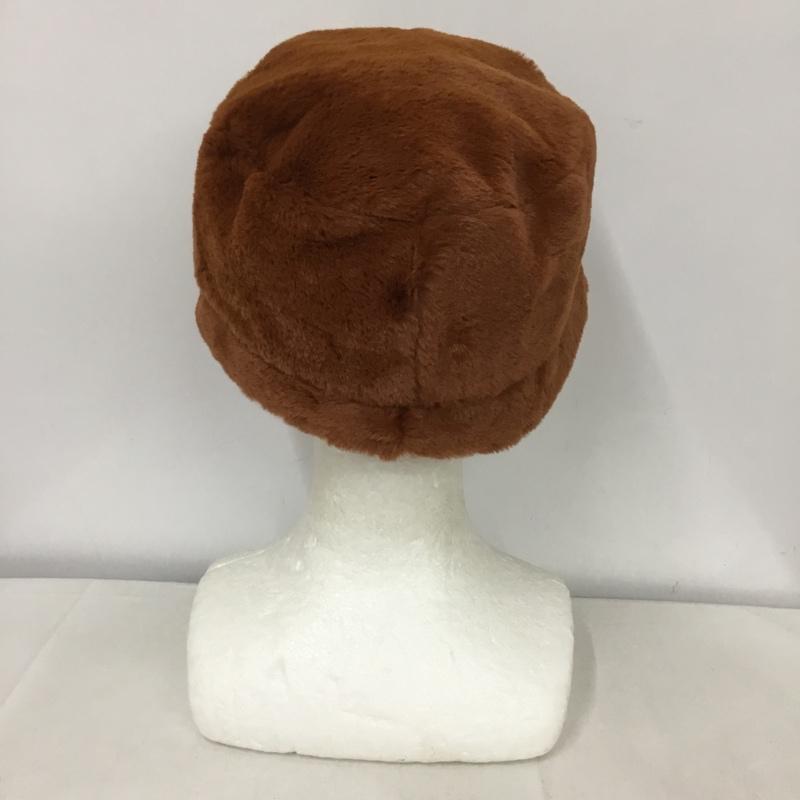 フリークスストア FREAK S STORE 帽子 ハット エコファーハット タグ付き 無地 茶 / ブラウン /  レディース USED 古着 中古 10134623