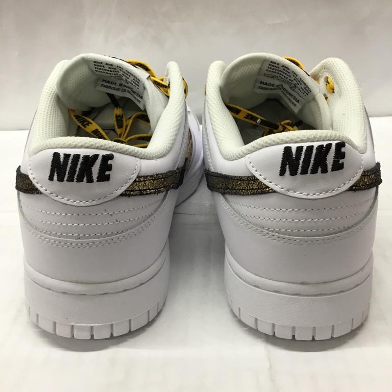 ナイキ NIKE スニーカー スニーカー DD7099 100 WMNS DUNK LOW SE アニマル 28cm 箱有 28.0cm ロゴ、文字 白 / ホワイト /  メンズ USED 古着 中古 10111967