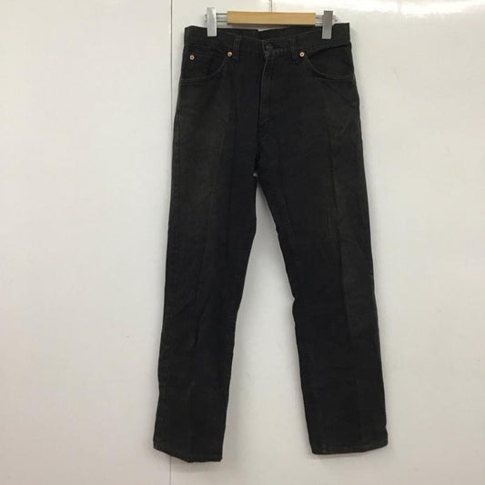 リーバイストラウスアンドコー Levi Strauss & co. パンツ デニム、ジーンズ デニムパンツ スリムパンツ カジュアルパンツ Gパン 00s 31インチ 無地 黒 / ブラック /  メンズ USED 古着 中古 10130654