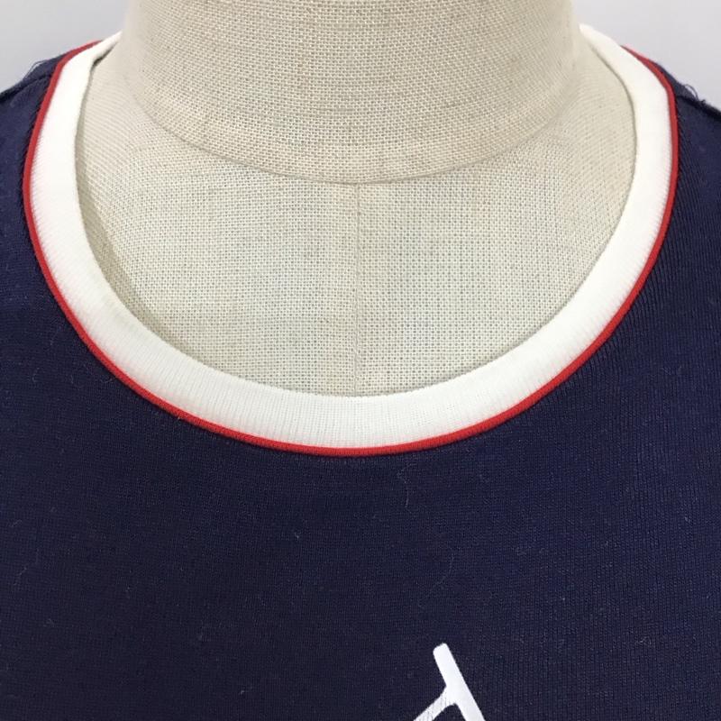 ラルフローレンゴルフ RALPH LAUREN GOLF Tシャツ 半袖 半袖カットソー プリントTシャツ クルーネックカットソー スポーツウェア S プリント 紺 / ネイビー /  レディース USED 古着 中古 10118607