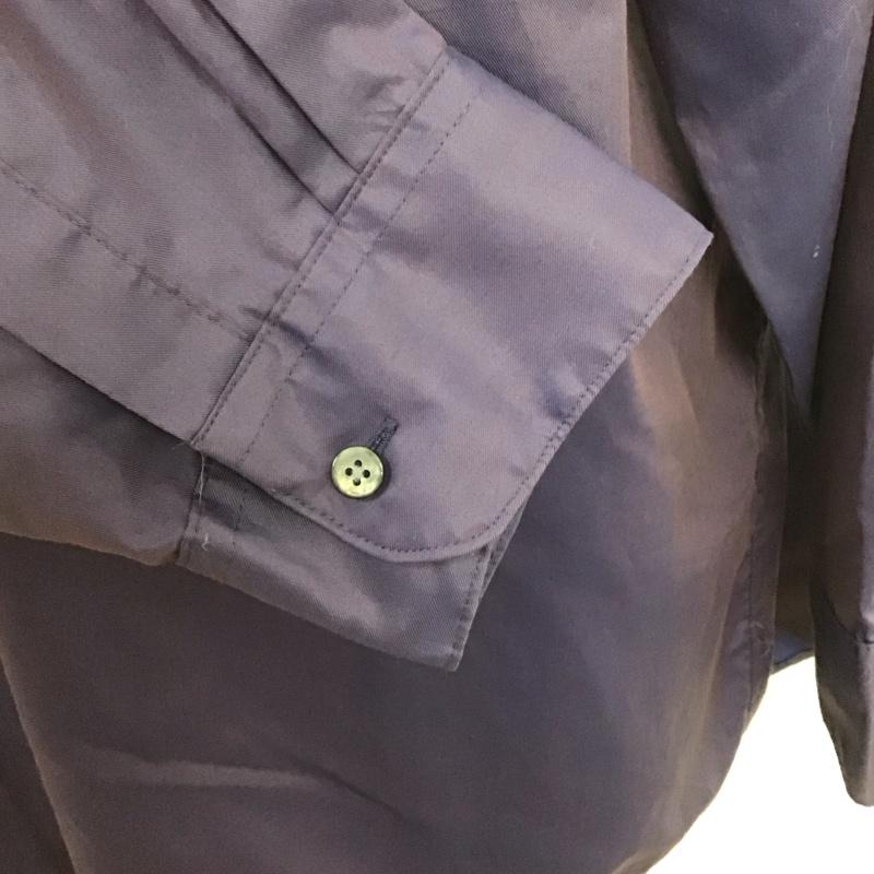 ウ゛ァンヒューゼン VANHEUSEN シャツ、ブラウス 長袖 長袖シャツ 無地 紫 / パープル /  メンズ USED 古着 中古 10106538