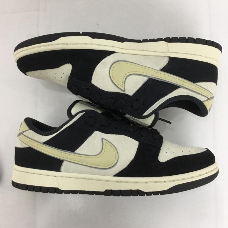 ナイキ NIKE スニーカー スニーカー DV3054 001 WMNS DUNK LOW LX 28cm 箱有 28.0cm ロゴ、文字 黒 / ブラック / X アイボリー / アイボリー /  メンズ USED 古着 中古 10128873