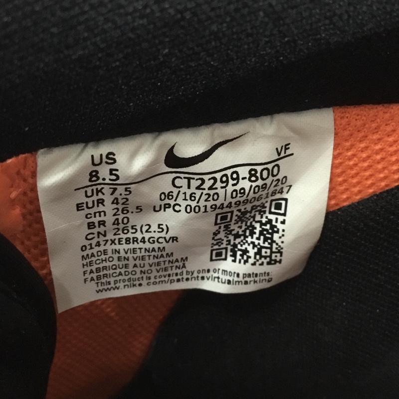 ナイキ NIKE スニーカー スニーカー CT2299-800 AIR FORCE 1 07 LV8 3M 26.5cm 26.5cm ロゴ、文字 橙 / オレンジ / X 黒 / ブラック / X 銀 / シルバー /  メンズ USED 古着 中古 10149998