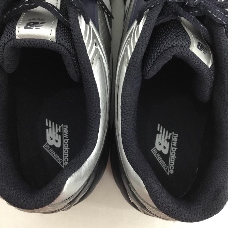 ニューバランス New Balance スニーカー スニーカー U509 NE ABZORB 27.5cm 27.5cm ロゴ、文字 紺 / ネイビー / X 銀 / シルバー /  メンズ USED 古着 中古 10145202