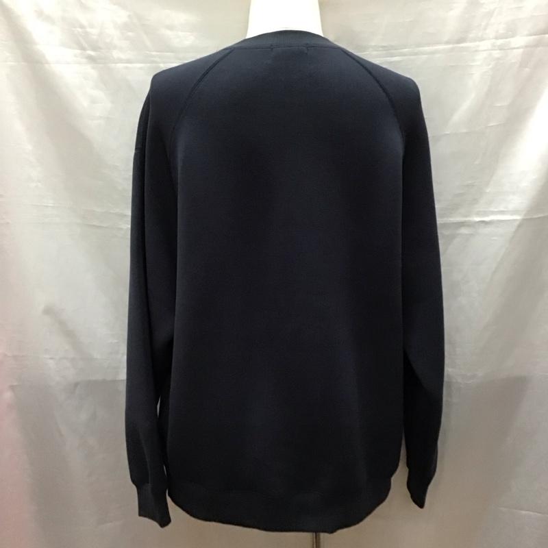ビームスライツ BEAMS LIGHTS トレーナー 長袖 無地 紺 / ネイビー /  メンズ USED 古着 中古 10122084